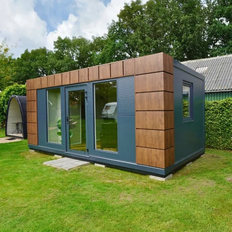 Conteneur isolé Helsinki 6×3 m – Bureau & Studio de Jardin – Image 4