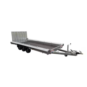 TM 4m80 x 1m80 porte engin 3 x essieux 1500 kg