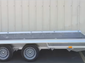 TM 4m x 1m80 porte engin 2 x essieux 1800 kg