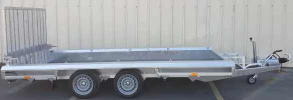 TM 4m x 1m80 porte engin 2 x essieux 1350 kg