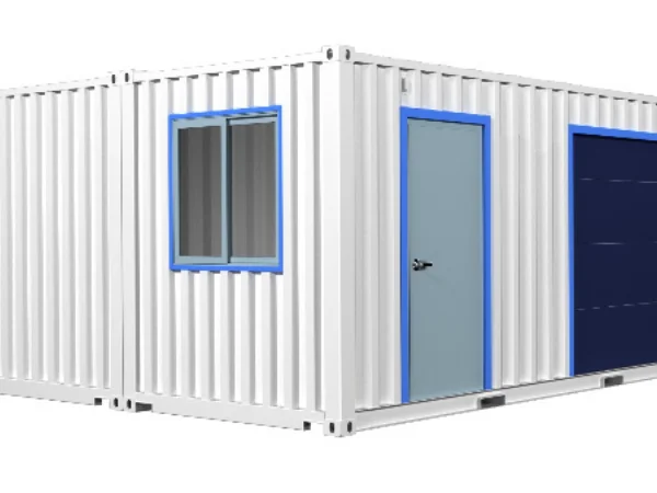 Garage préfabriqué en conteneurs maritimes 28 m² – Image 2
