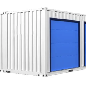 Garage Préfabriqué en conteneur Maritimes 28 m² avec Double Porte