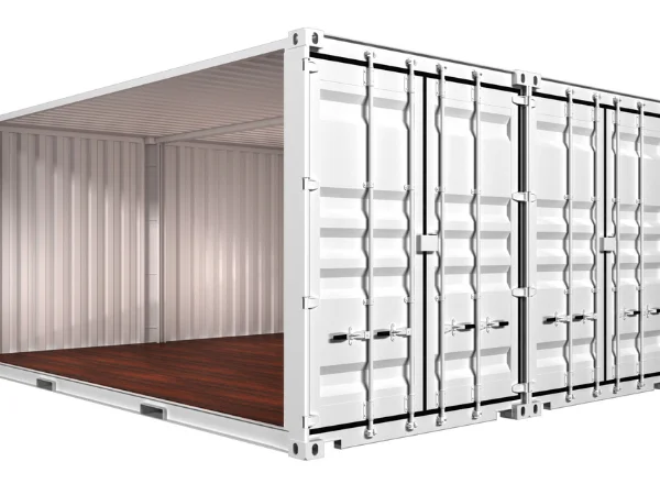Garage préfabriqué ouvert en conteneur maritimes 28 m² – Image 3