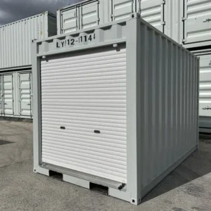 Conteneur de Stockage 12 Pieds avec Poches pour Fourches