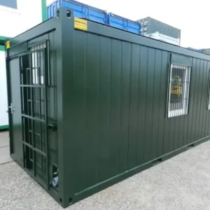 Conteneur bureau chantier 20 pieds – Bureau mobile sécurisé