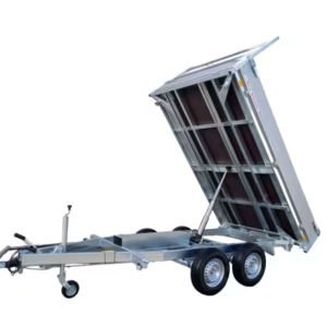 Benne Electrique 3500 KG KIPPER 3m60 x 1m86 2 essieux ridelle de 30 cm