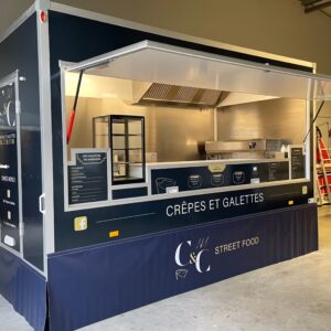 Remorque Crêperie 4,20m