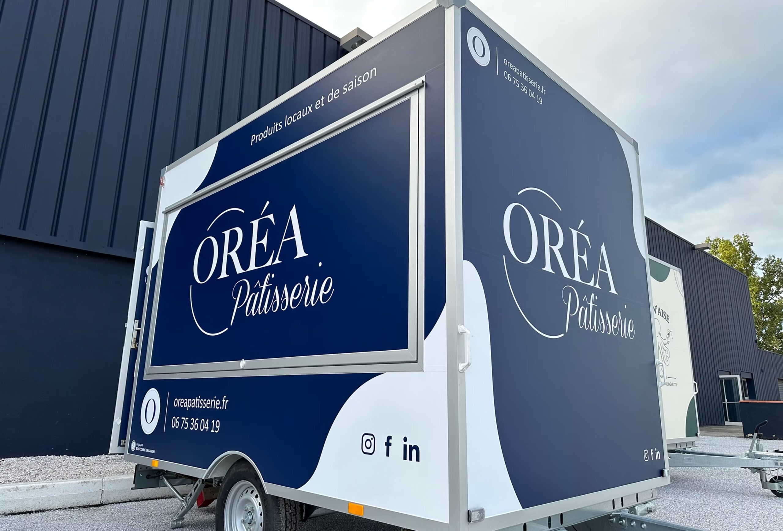 Remorque Food Truck Pâtisserie